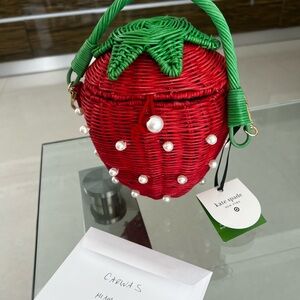 Kate Spade x Target Red Strawberry Bag